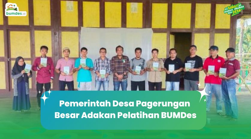 Pemerintah Desa Pagerungan Besar Adakan Pelatihan BUMDes