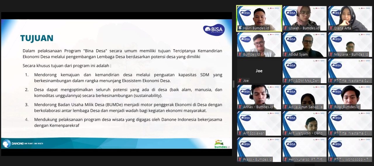 Sosialisasi Program BISA (Bina Desa) Untuk Indonesia Sejahtera