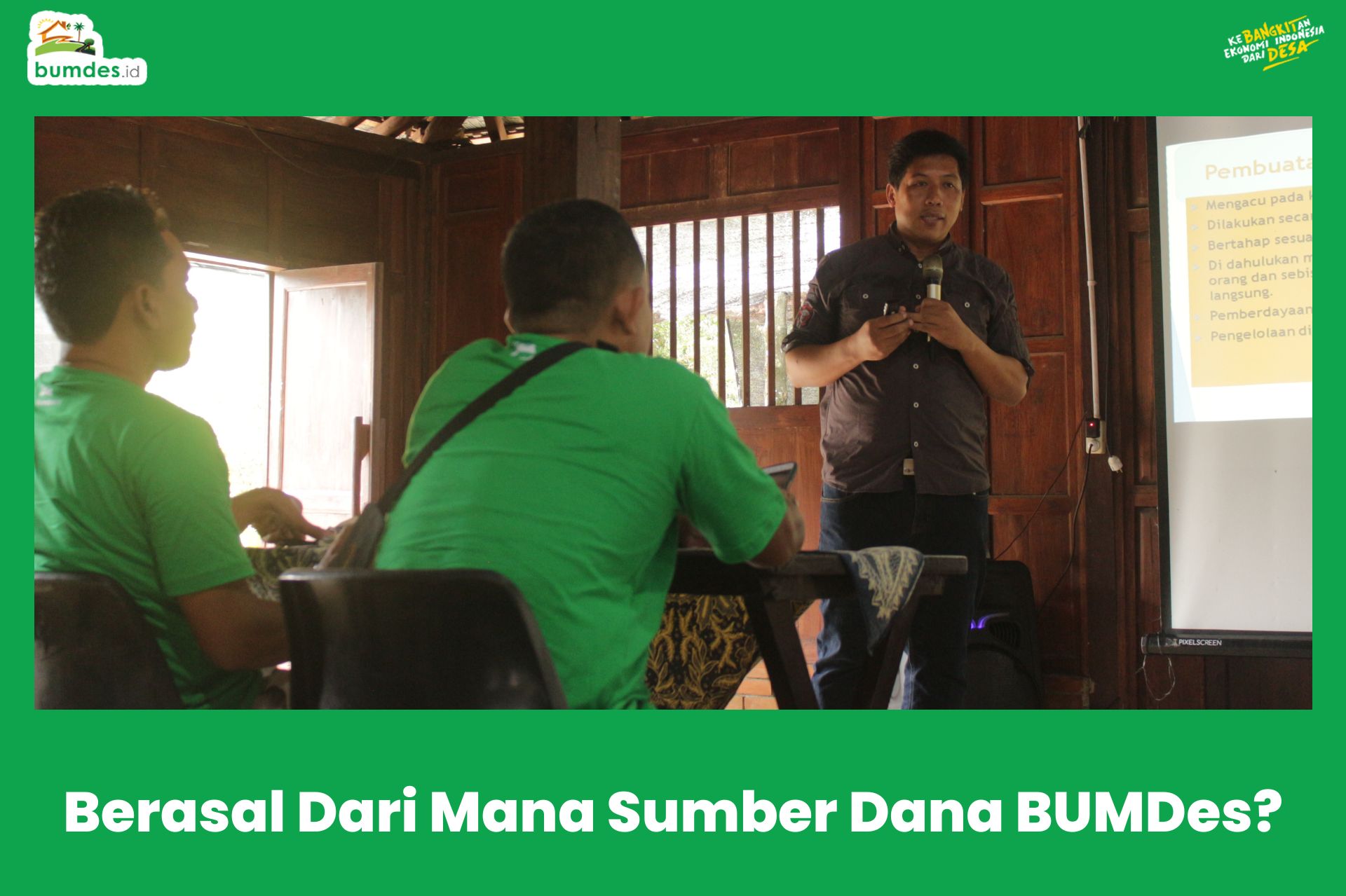 Berasal Dari Mana Sumber Dana BUMDes?