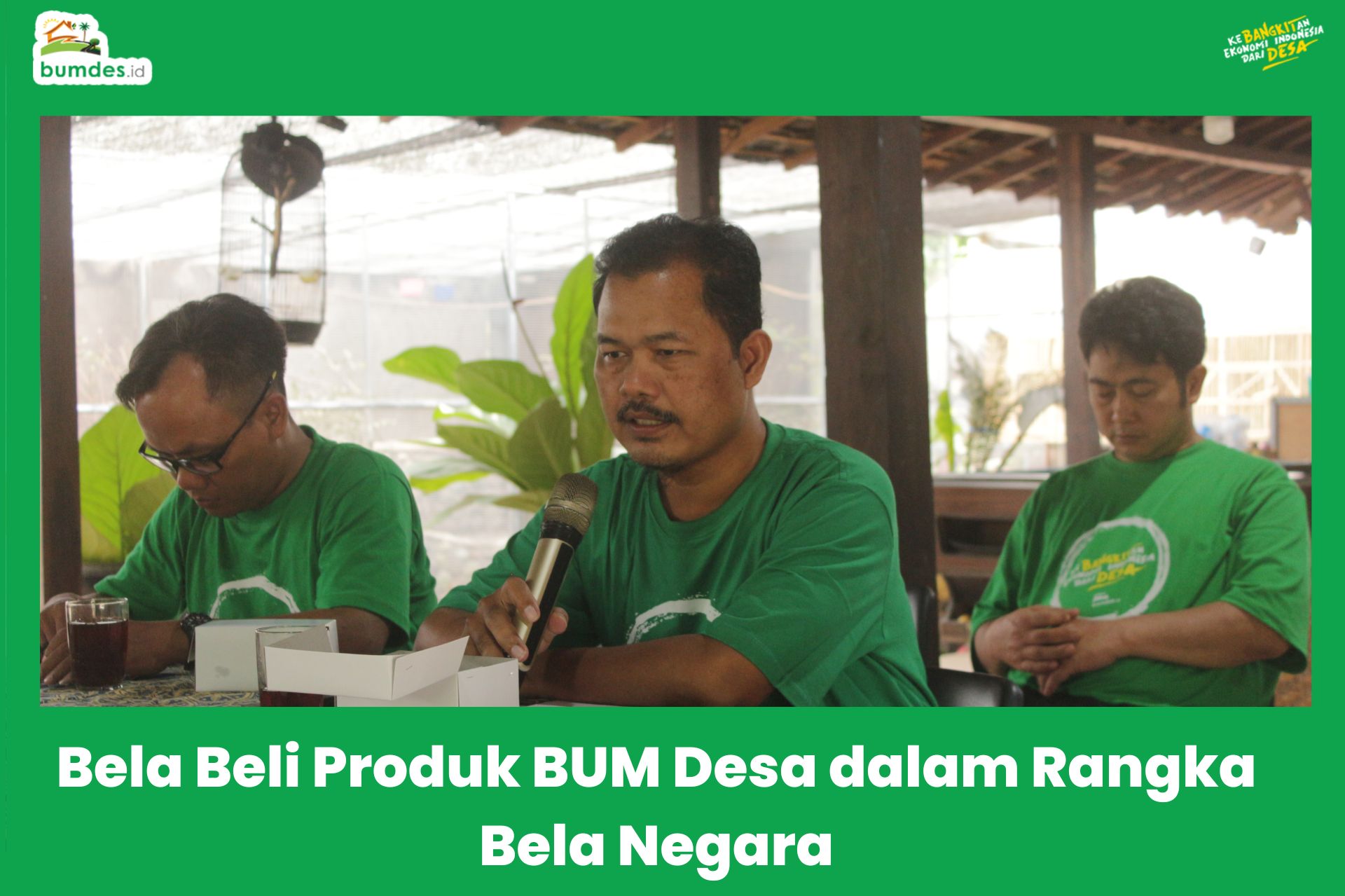 Bela Beli Produk BUM Desa dalam Rangka Bela Negara