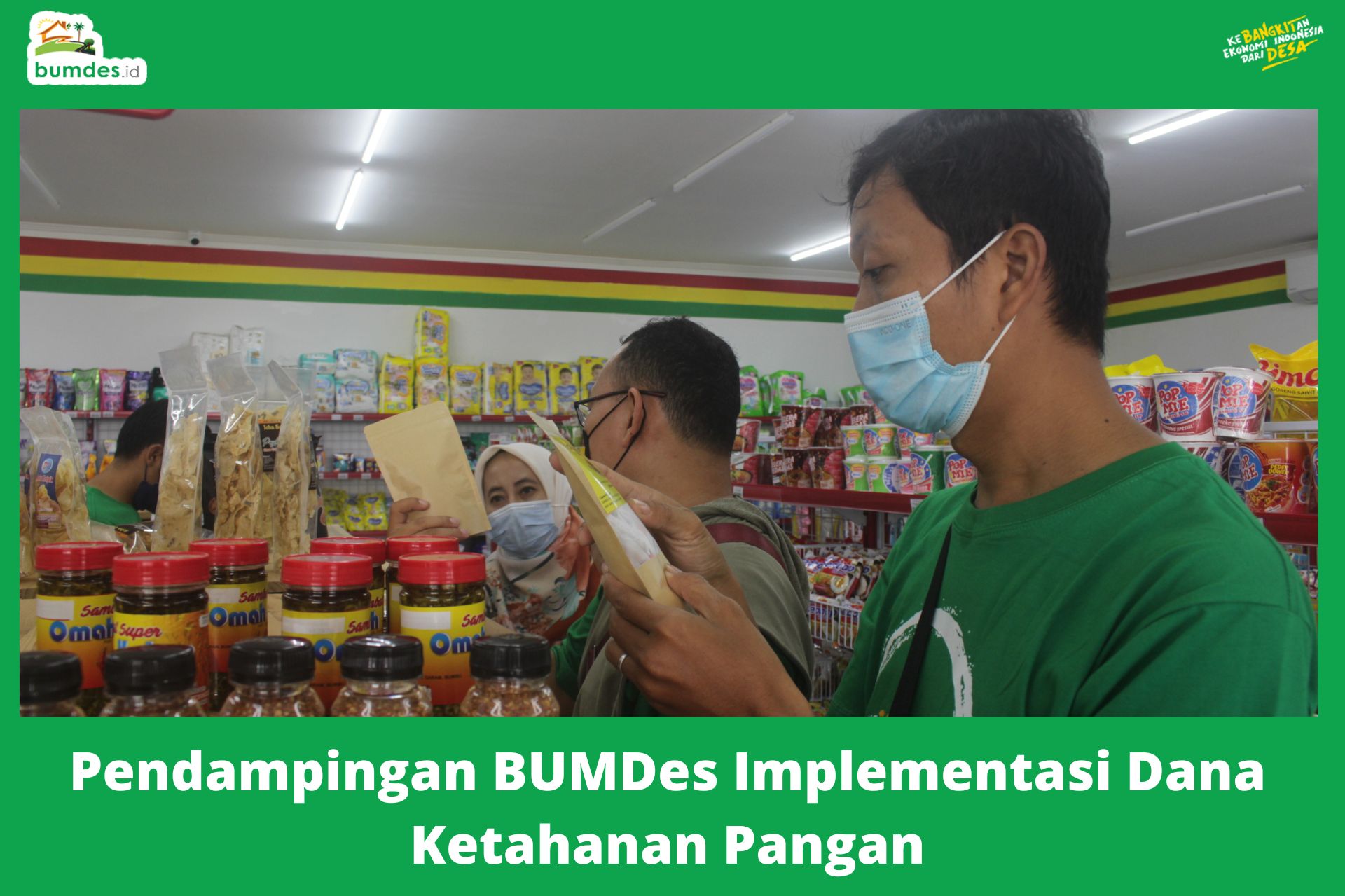 Pendampingan BUMDes Implementasi Dana Ketahanan Pangan
