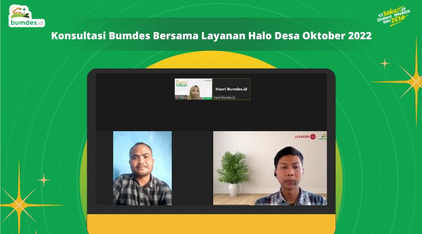 Konsultasi Bumdes Bersama Layanan Halo Desa Oktober 2022