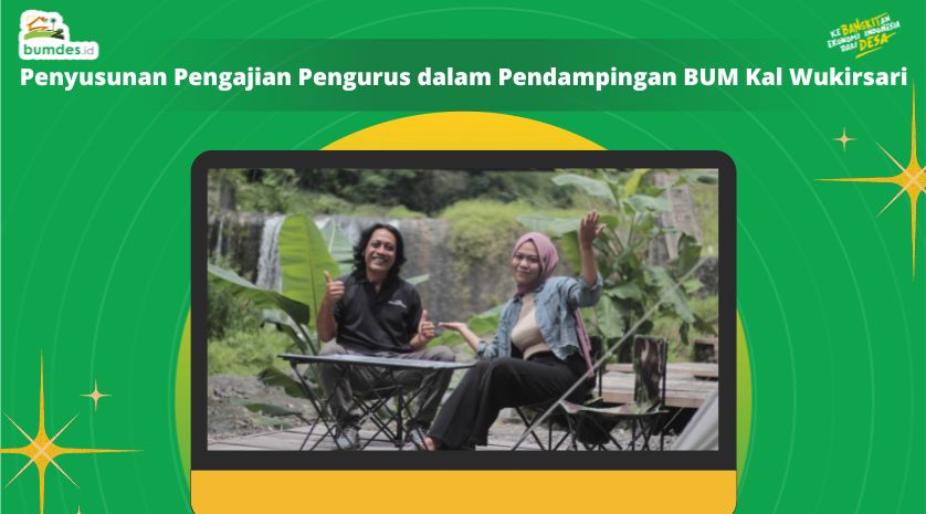 Penyusunan Penggajian Pengurus dalam Pendampingan BUM Kal Wukirsari