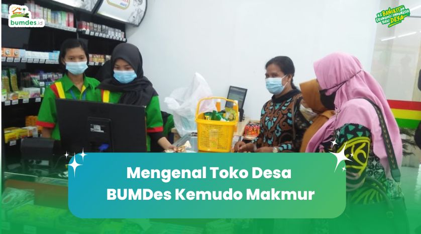 Mengenal Toko Desa BUMDes Kemudo Makmur