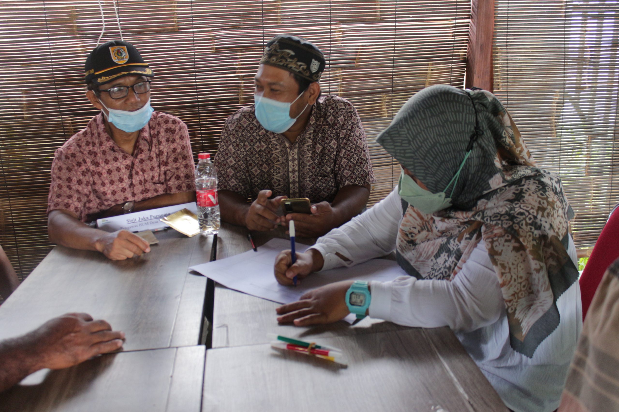Pendampingan Pemetaan Bentang Alam BUM Desa Sanggrahan