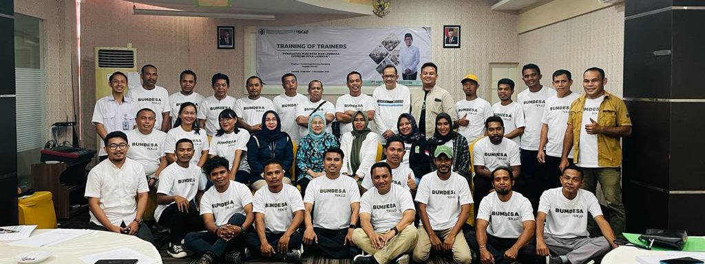 Kemendes Selenggarakan TOT Penguatan BUM Desa Secara Serentak di 5 Titik (Ternate, Labuan Bajo, Sorong 1 & 2, dan Masohi)