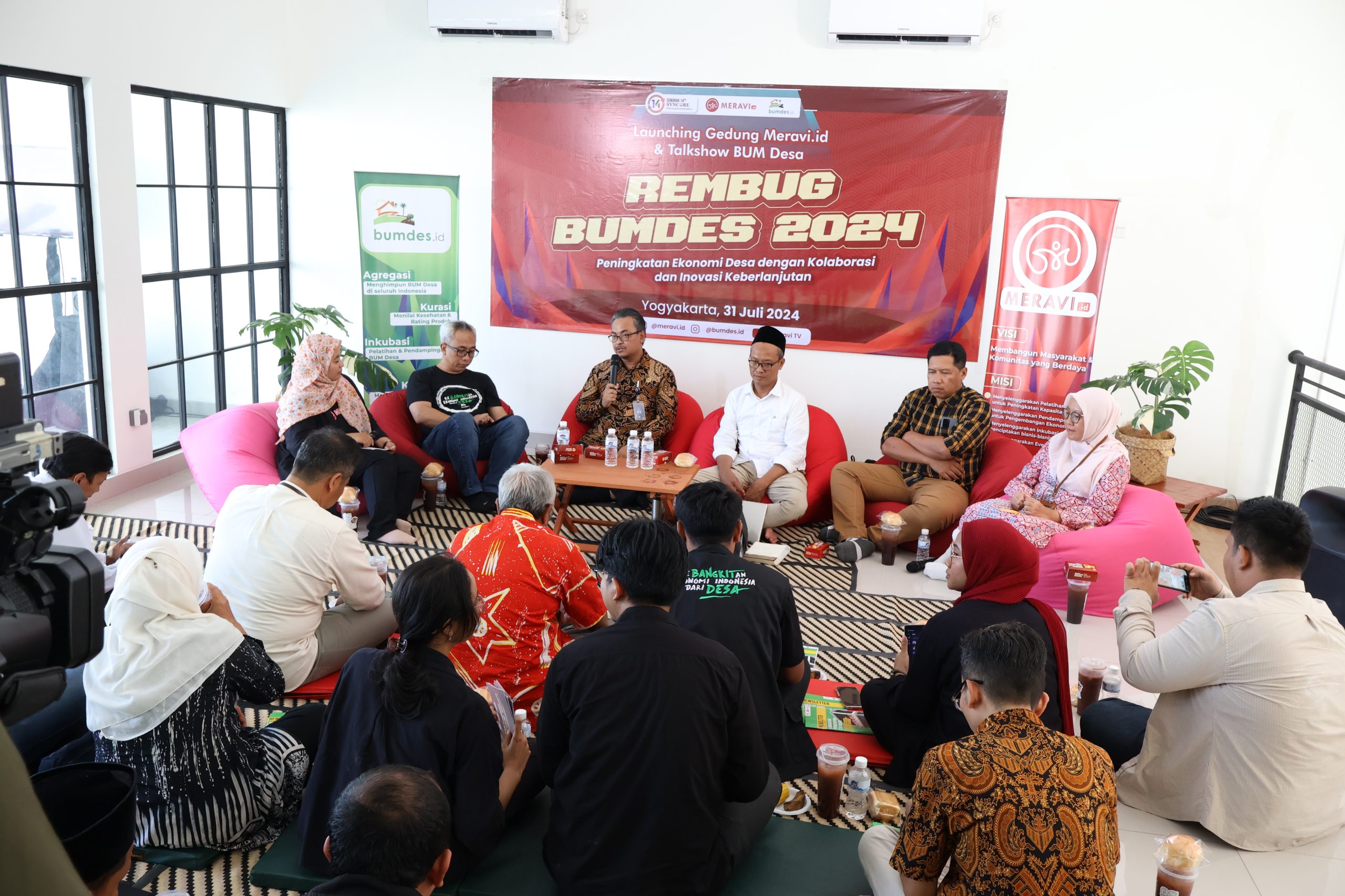 Peresmian Gedung Meravi.id & Rembug BUMDes 2024: Mendorong Kolaborasi dan Inovasi untuk Peningkatan Ekonomi Desa
