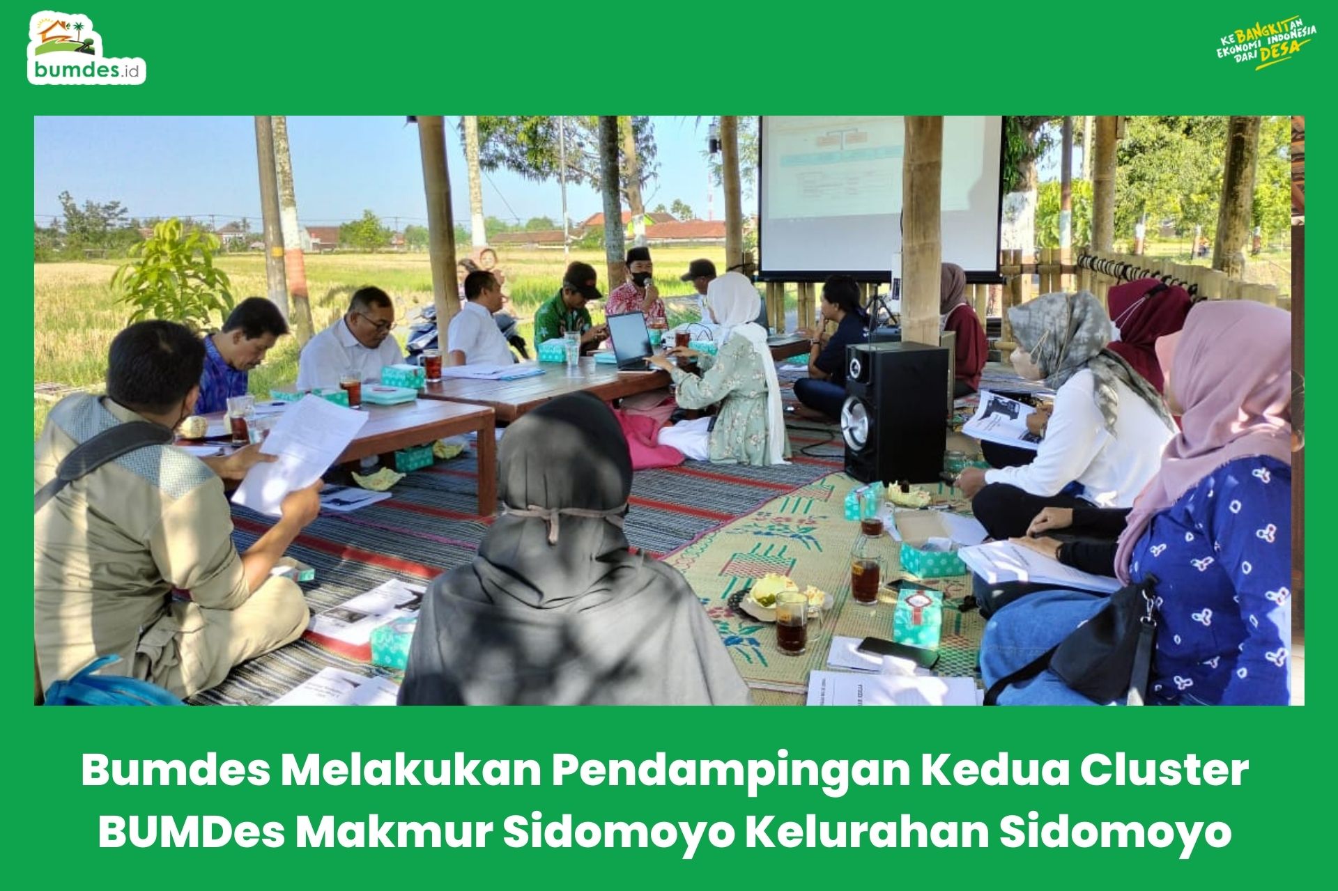 Bumdes Melakukan Pendampingan Kedua Cluster BUMDes Makmur Sidomoyo Kelurahan Sidomoyo