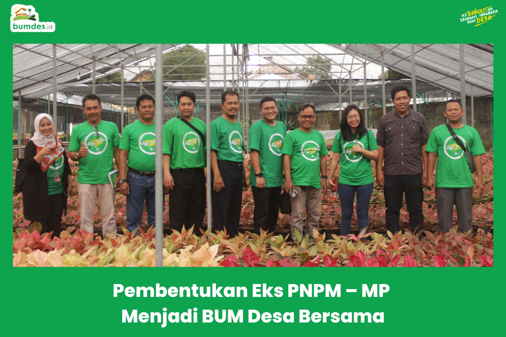 Pembentukan Eks PNPM – MP menjadi BUM Desa Bersama