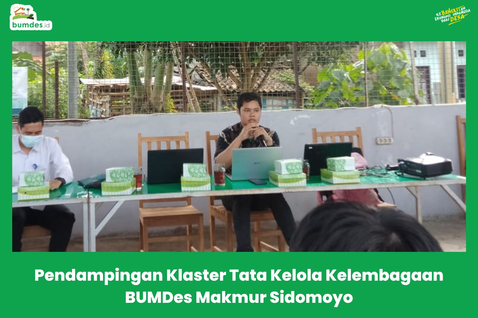 Pendampingan Klaster Tata Kelola Kelembagaan BUMDes Makmur Sidomoyo