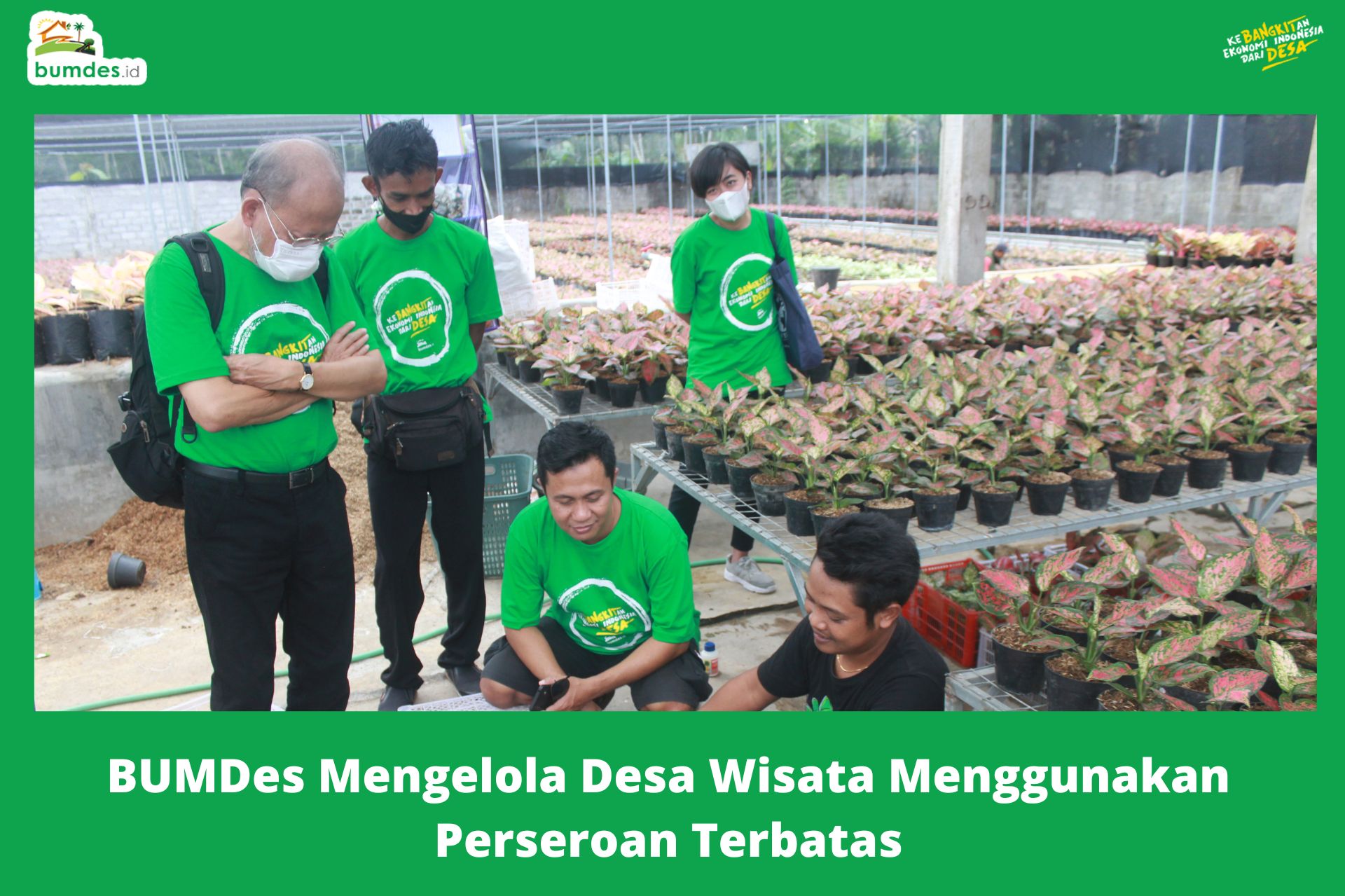BUMDes Mengelola Desa Wisata Menggunakan Perseroan Terbatas