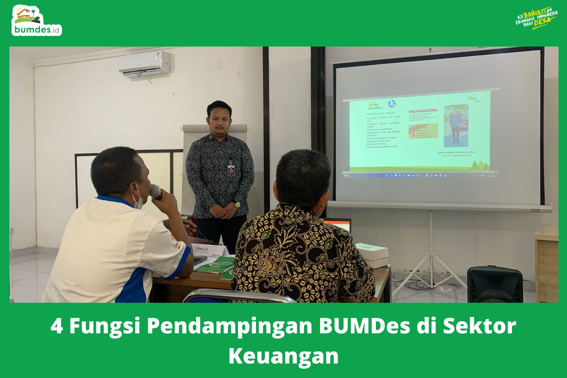 4 Fungsi Pendampingan BUMDes di Sektor Keuangan