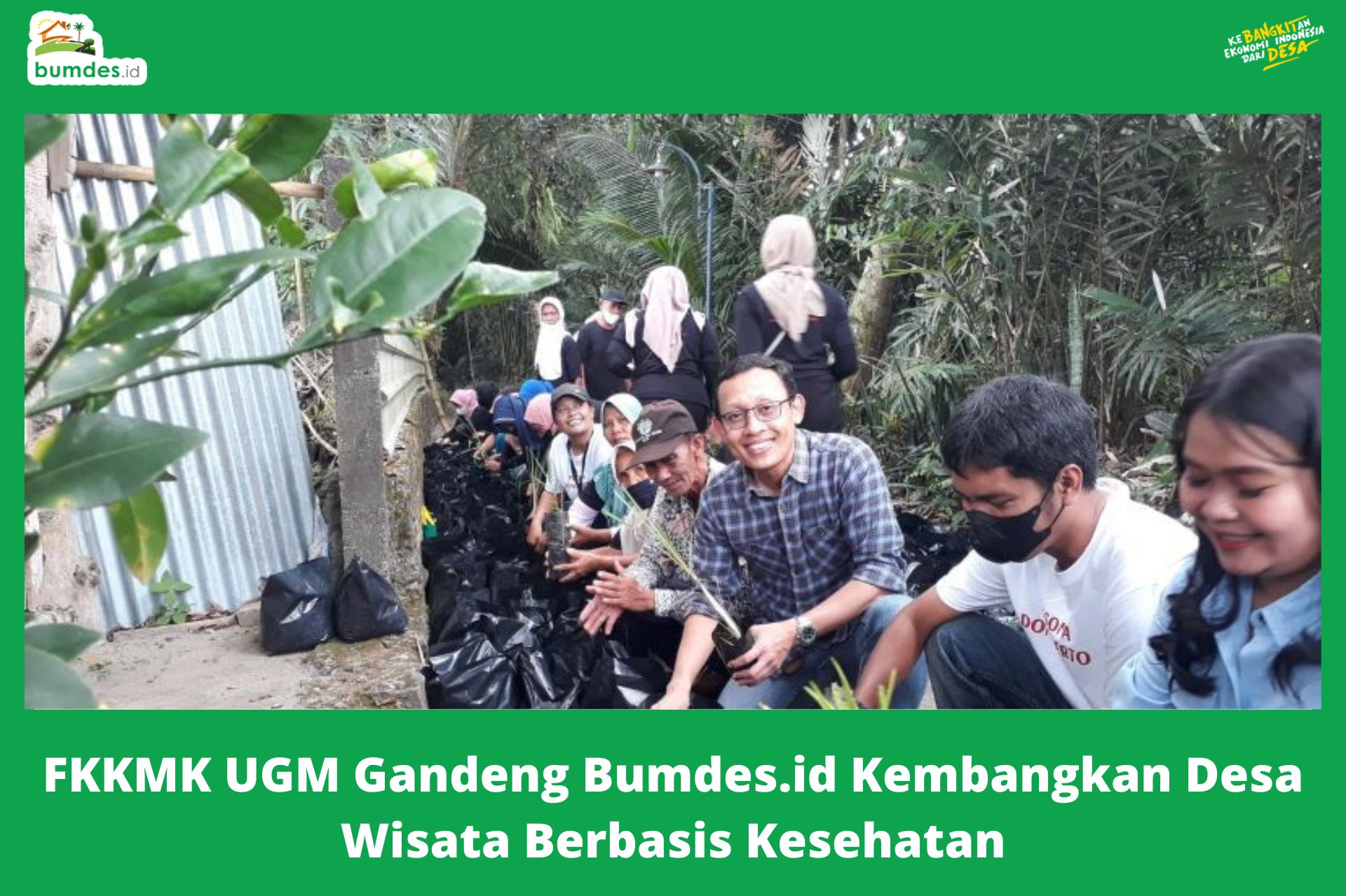 FKKMK UGM Gandeng Bumdes.id Kembangkan Desa Wisata Berbasis Kesehatan