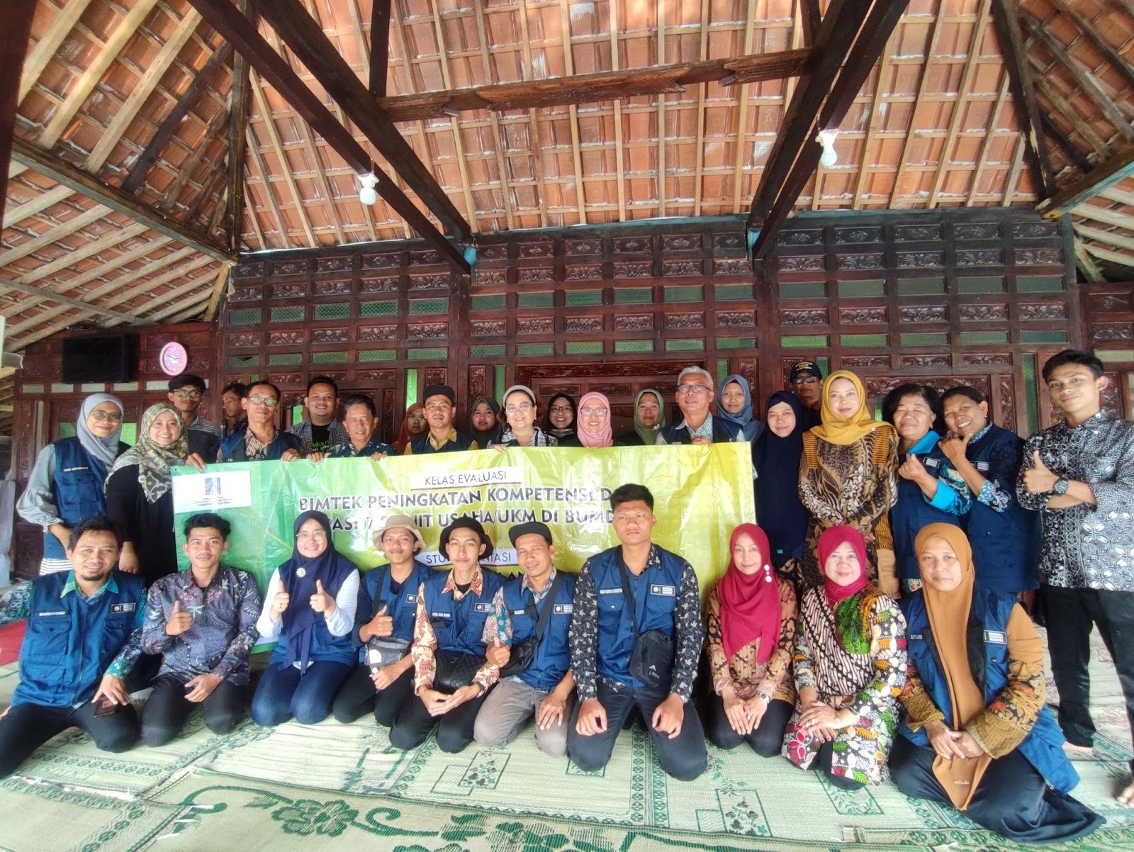Kelas Evaluasi Peningkatan Kompetensi Dan Kapasitas Pelaku UMKM Dan Pengelola Bumdes 5 Kalurahan DIY - Dinkop UKM Sleman
