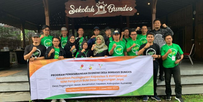 Pelatihan Peningkatan Kapasitas dan Kompetensi SDM Pengurus BUM Desa Pagerungan Jaya Desa Pagerungan Besar, Kec. Sapeken, Kab