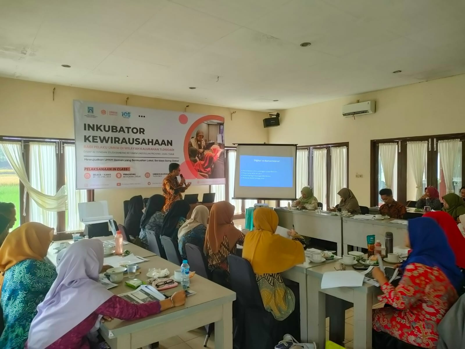 Program Inkubator Kewirausahaan: Meningkatkan Daya Saing UMKM Kalurahan Tlogoadi