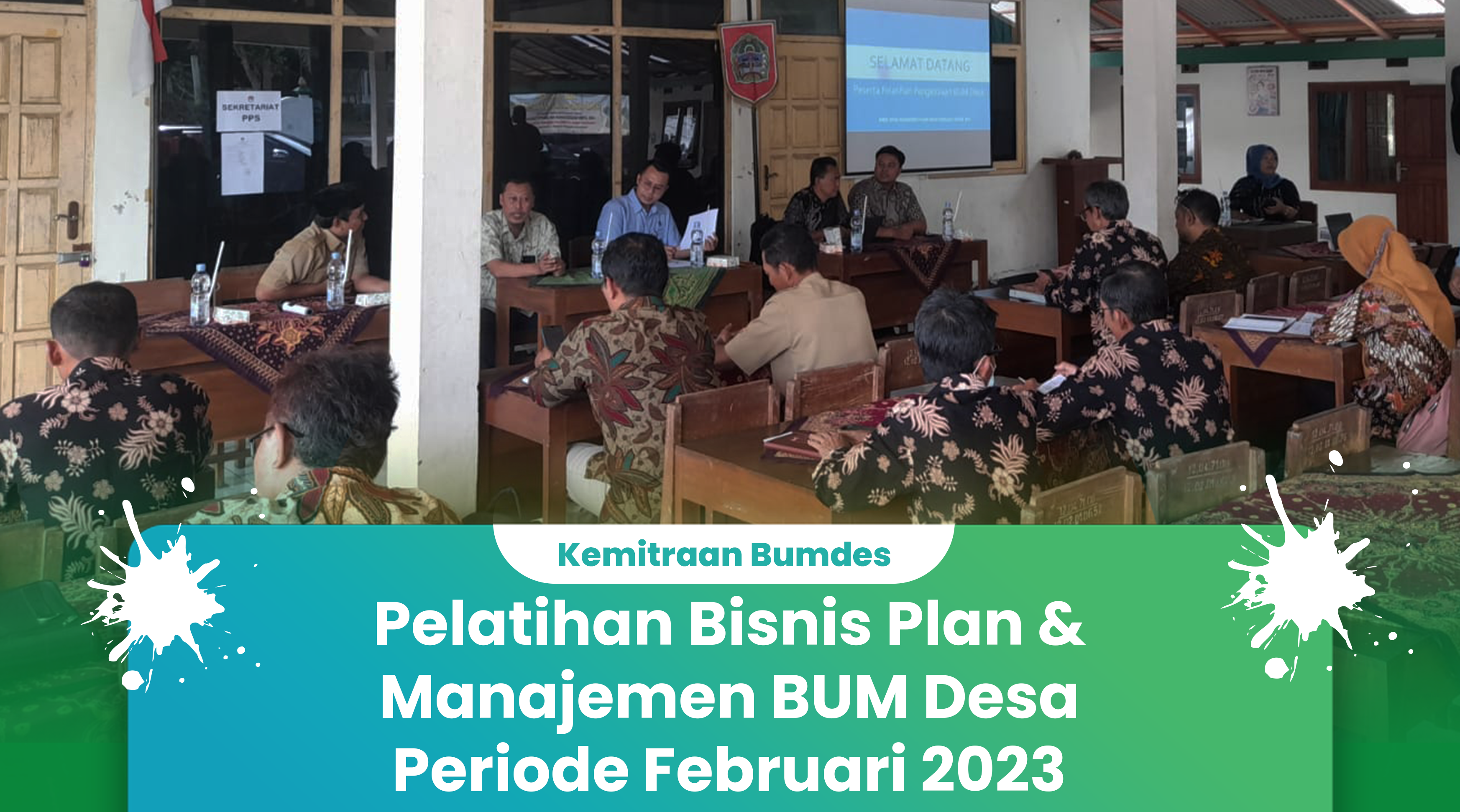 Kemitraan Narasumber Pelatihan Bisnis Plan dan Manajemen BUM Desa Periode Februari 2023