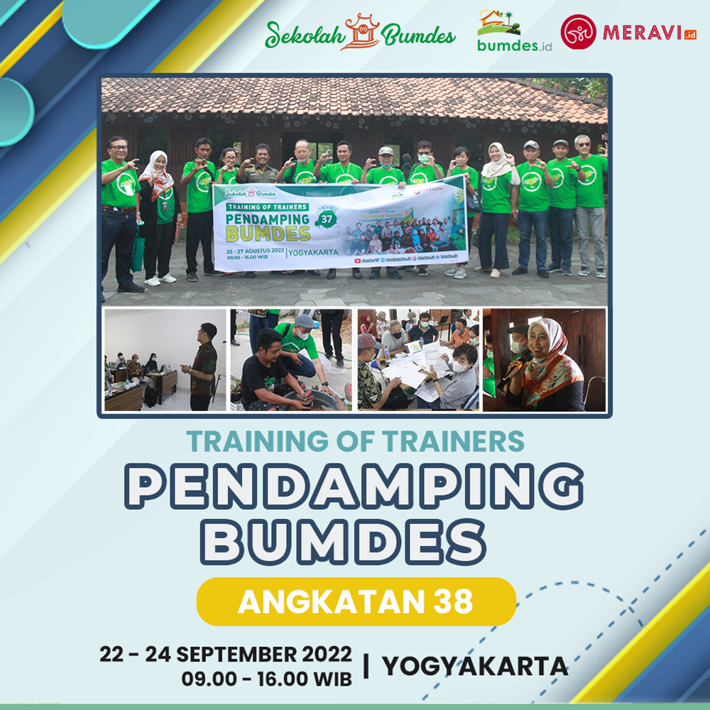 Pelatihan BUMDes Yogyakarta September 2022