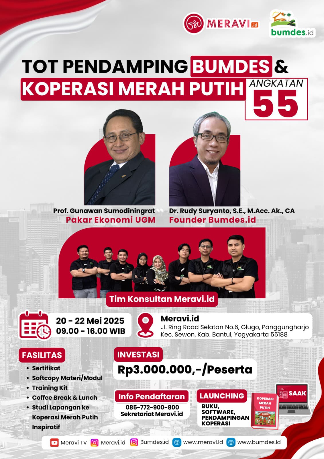 TOT Pendamping Bumdes & Koperasi Merah Putih Angkatan 55