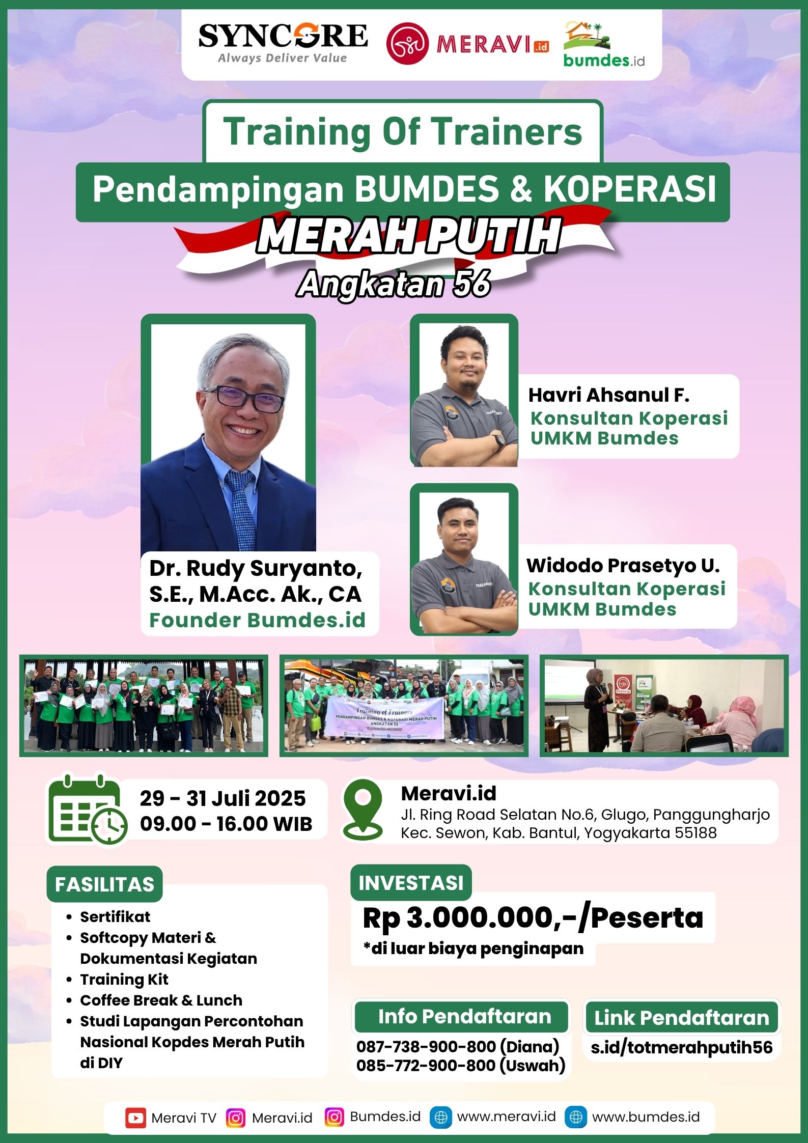 TOT PENDAMPINGAN BUMDES & KOPERASI MERAH PUTIH