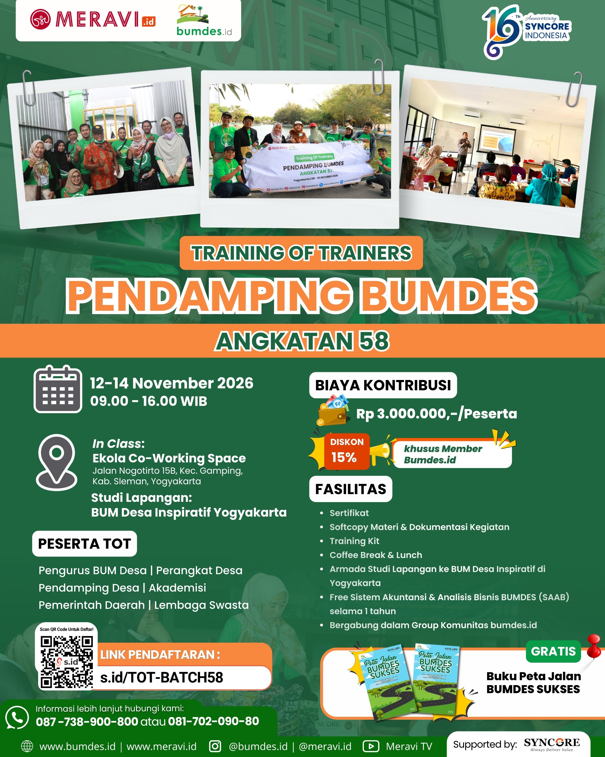 ToT Pendamping BUMDes Angkatan 58