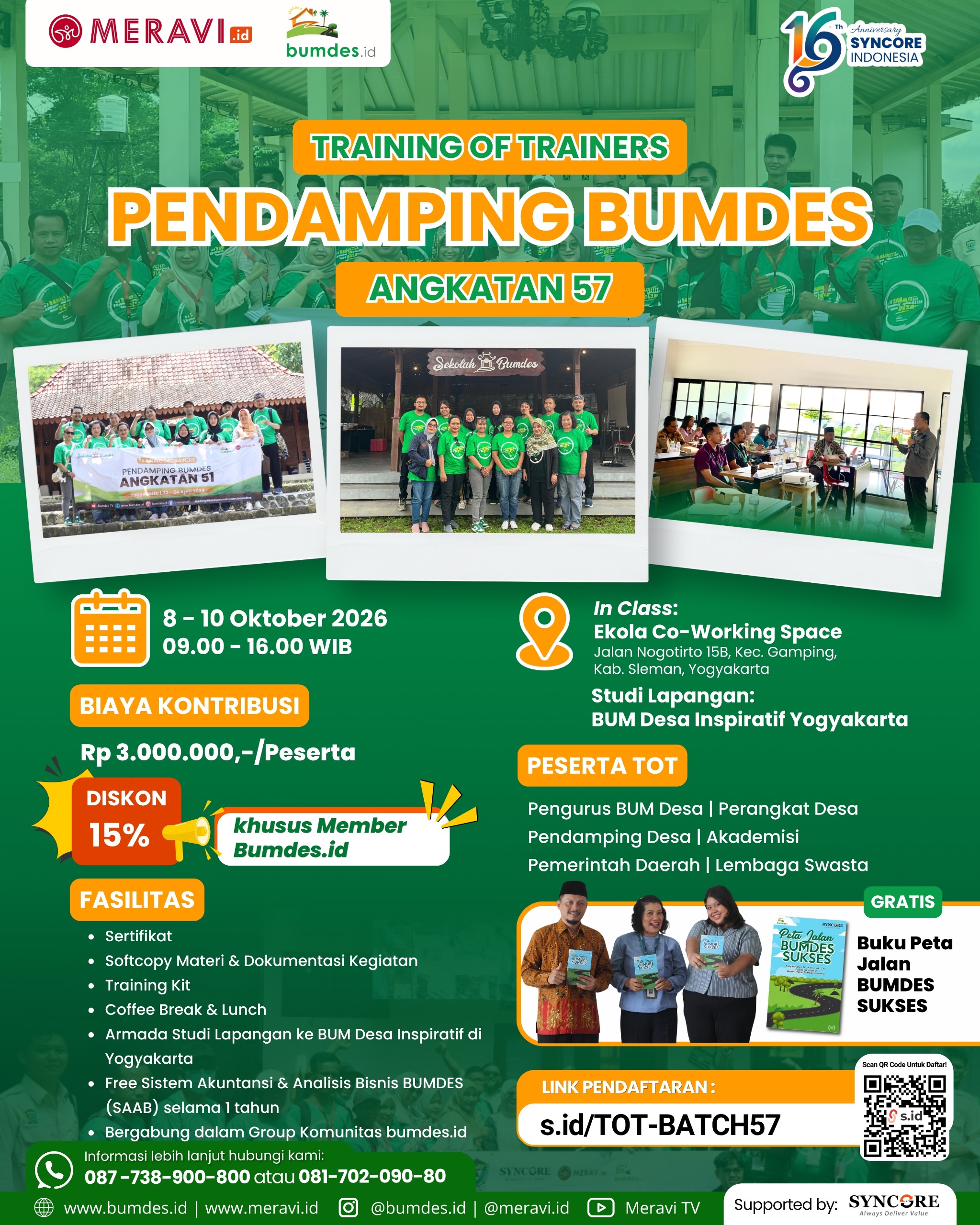 ToT Pendamping BUMDes Angkatan 57